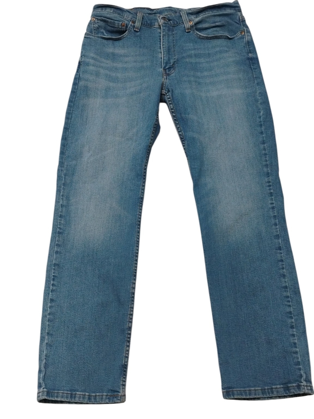 Levi's 514 Classic Mens Blue Straight-Leg Jeans SZ 34